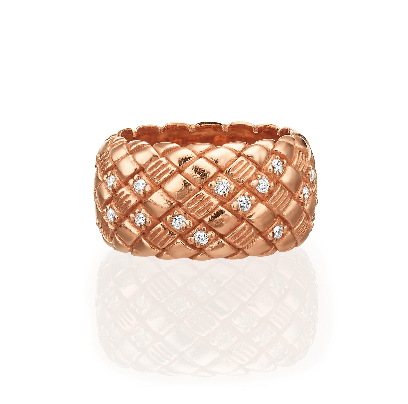 Criss cross ring